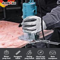 Gambar MONAKE Wood Trimmer Kayu Set 6mm 1/4 Inchi Mesin Router Profil List Kayu Trimer Ruter MK3709 dari Monake Professional Store Kota Administrasi Jakarta Barat 3 Tokopedia
