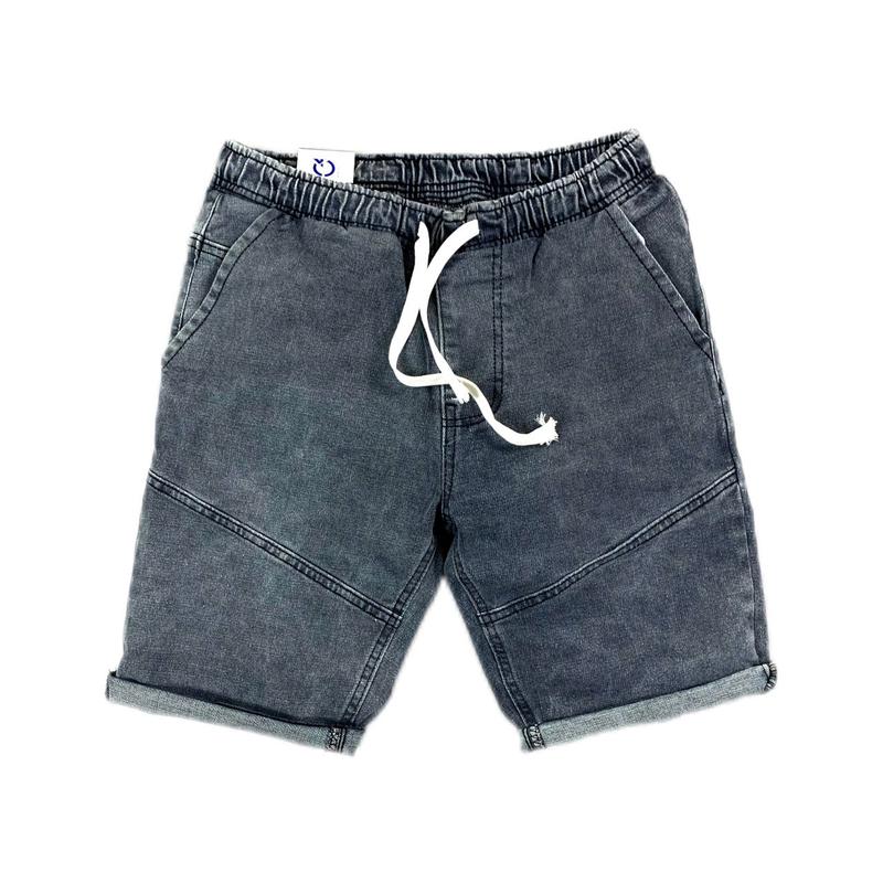 Quần short lưng chun trên gối chất vải jean thun co giản form vừa vặn thoải mái Menswear Nam Denim Pants Có Túi quần  amiri quần  bò dsquared2 trơn quần  bò quần  jeans
