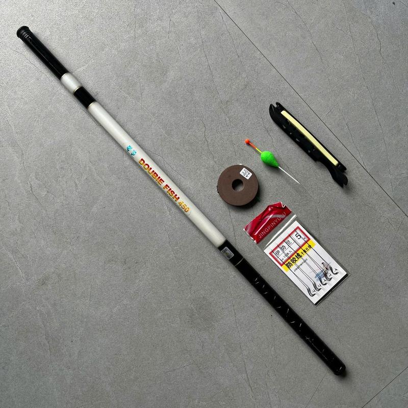 Cần Câu Tay Double Fish Cá Trắng 3H – Siêu Nhẹ, Độ Cứng Cao, Chuyên Đánh Cảm Giác cancau