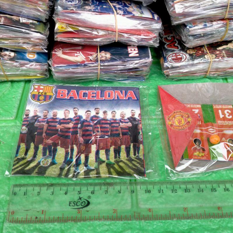 5 PCS MAINAN BOLA GEBRAK BALL KERTAS GAMBAR TEAM BOLA EDUKASI GROSIR 1