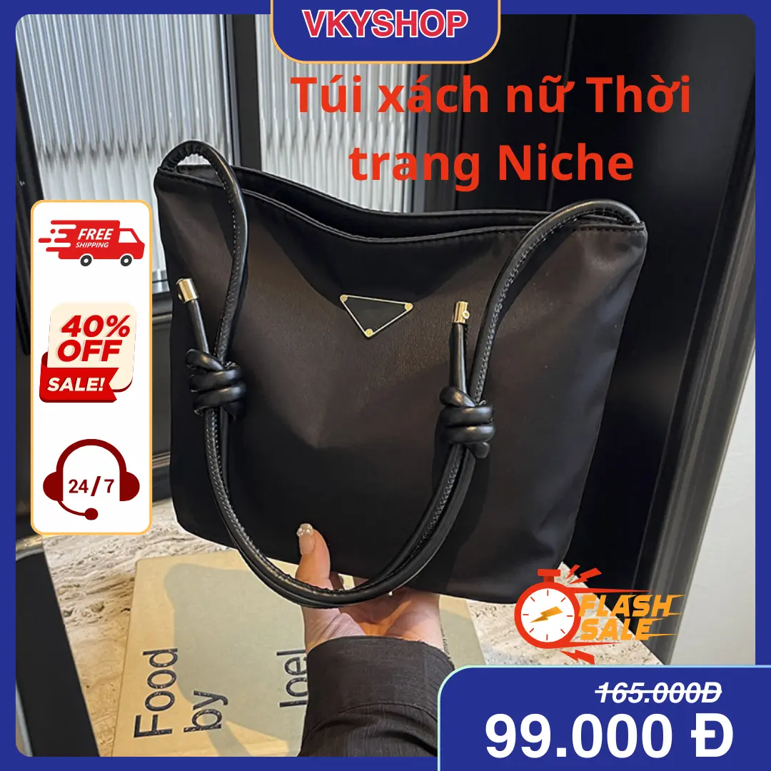 [TOPWATCH]Túi đeo vai đeo chéo nữ Niche vải canvas mềm thời trang công sở đi học đi làm lịch sự tinh tế DX10