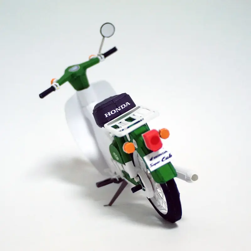 Mô hình giấy xe máy Honda Super Cub C50 DX - S 1