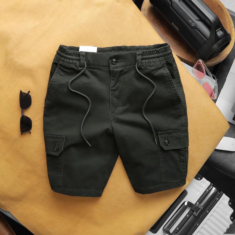 Quần short nam kaki lưng thun túi hộp Menswear sang xịn mịm Nhung ( STHT33 ) 5