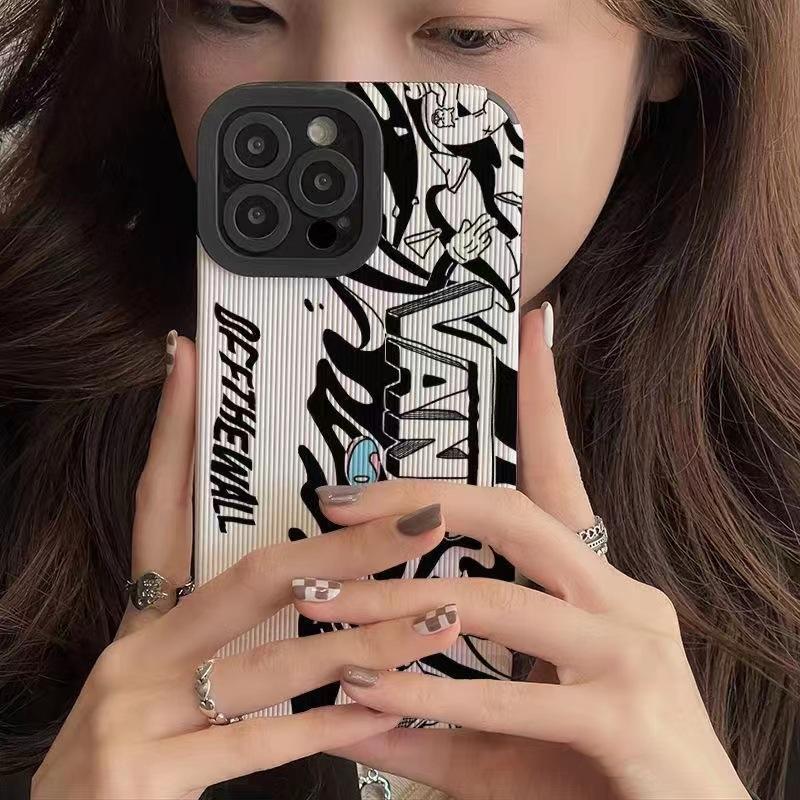 Product Introduction of Apply Popular Logo In Black And White Vance IPhone15Promax Following From Apple Case 7/8 / X/XS/XR / 11/12/13/14/15 Mobile Casing Accessories Protector Cover Handheld Protection Protective Phonecase Cellphone 2