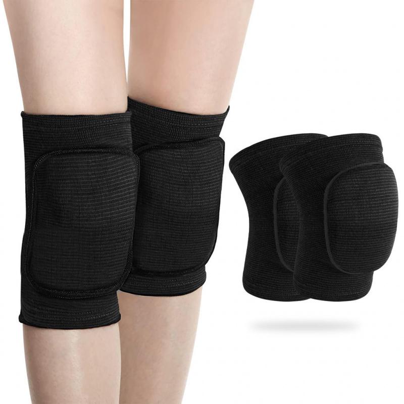 2Pcs Knee Protectors / Leg sleeve pad basketball / Legpad / Leg sleeve pad High quality material Knee Kneepad Foam Knee Protectors Pair of 2 Pcs Left Right Volley Futsal Goalkeeper Takraw Skyboard | Kekinian