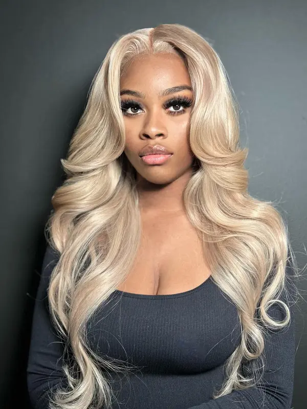 30 Inch Long Wavy Synthetic Wigs for Women, Gorgeous Fluffy Wigs without Bangs, Heat Resistant Synthetic Lace Front Wigs for Party, Daily Use 5