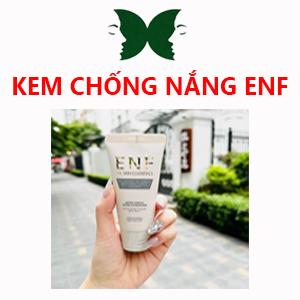 Kem chống nắng ENF spf 47 lên tone nhẹ nhàng