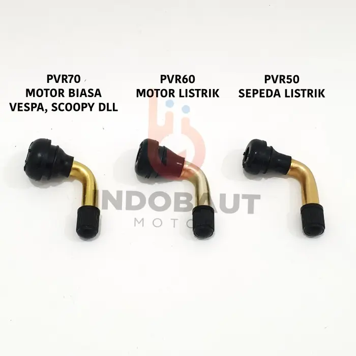 NEW!!! Pentil Ban Tubeless Motor Listrik Sepeda Listrik PVR50 PVR60 PVR70 - PVR50 1