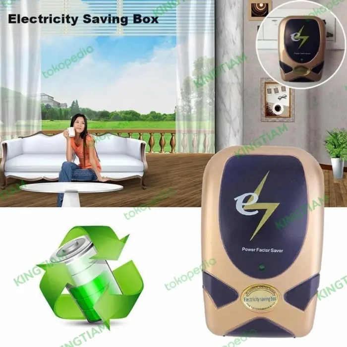 Kotak Penghemat Listrik 90-250V Listrik Energi Power Saver Electricity