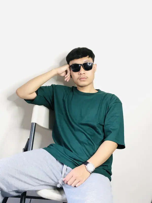 KAOS POLOS OVERSIZE COTTON COMBED 24S Lembut Nyaman Basic 2