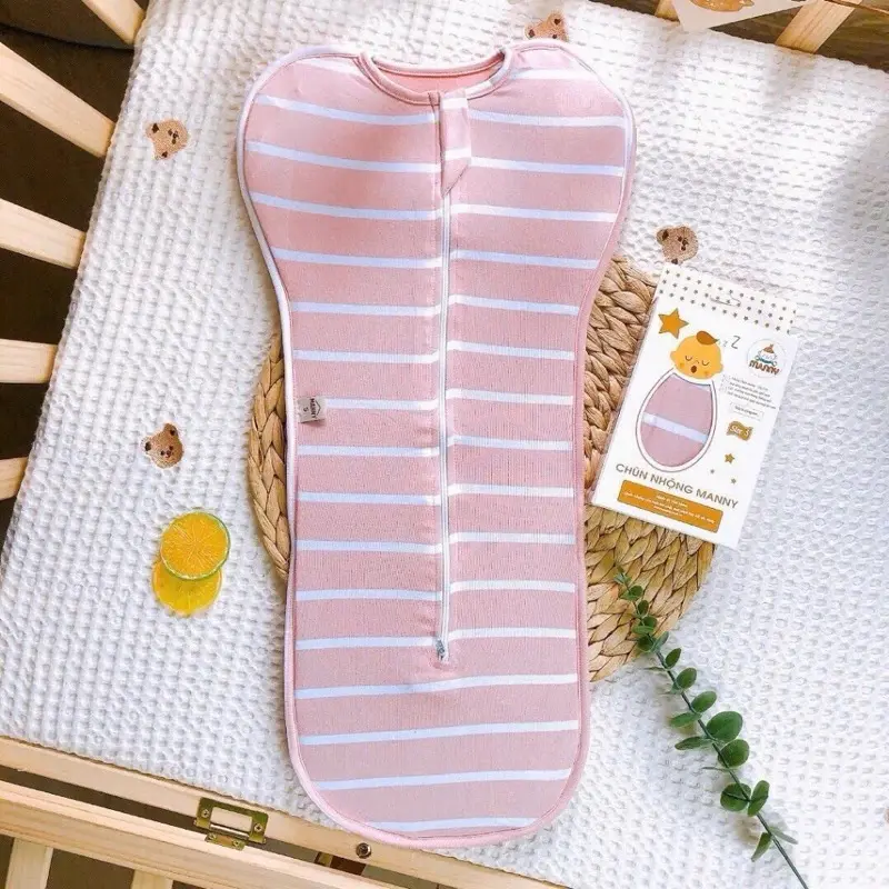 Nhộng chũn thông hơi bé sơ sinh mềm mịn và cực thoáng mát bé sơ sinh đủ size - thương hiệu uy tín 0