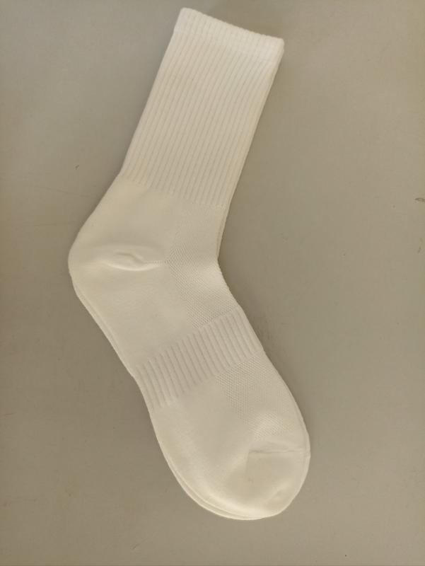 COMBO 10 ĐÔI TẤT TRƠN - CỔ CAO - 18CM, TẤT DỆT KIM, CHẤT LIỆU COTTON, ĐI THỂ THAO, ĐI CHƠI, ĐI LÀM, CHỐNG HÔI CHÂN Màu Trắng tất  like 4
