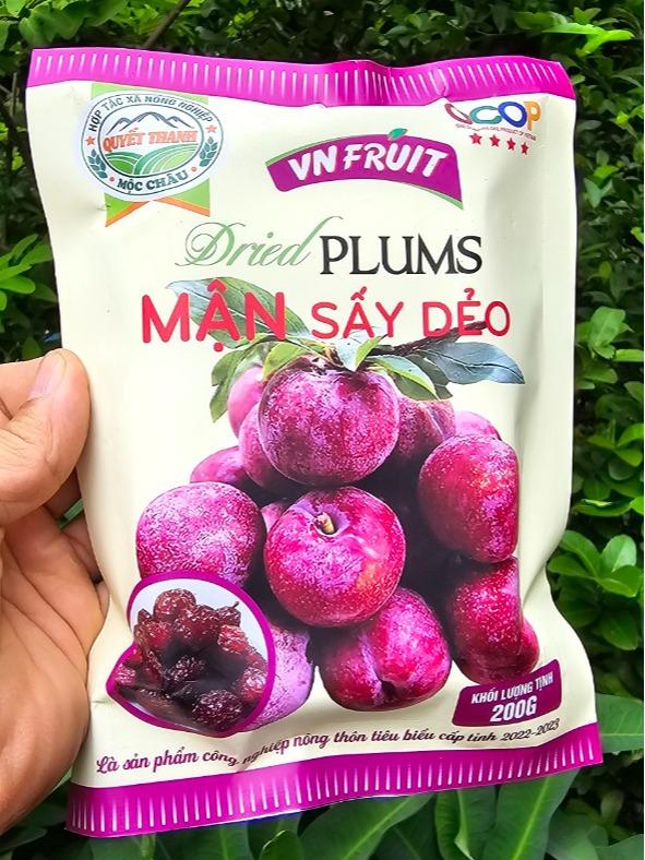  Mận hậu sấy dẻo Mộc Châu Sơn La đồ ăn vặt Snack Food 
