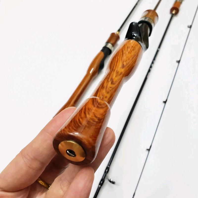 cần câu cá ul xjinzhan cán gỗ thật giá rẻ có các sai 1m5 .1m68 . 1m8. 1m89 Bắt Cá Đi Câu Fishing Lure