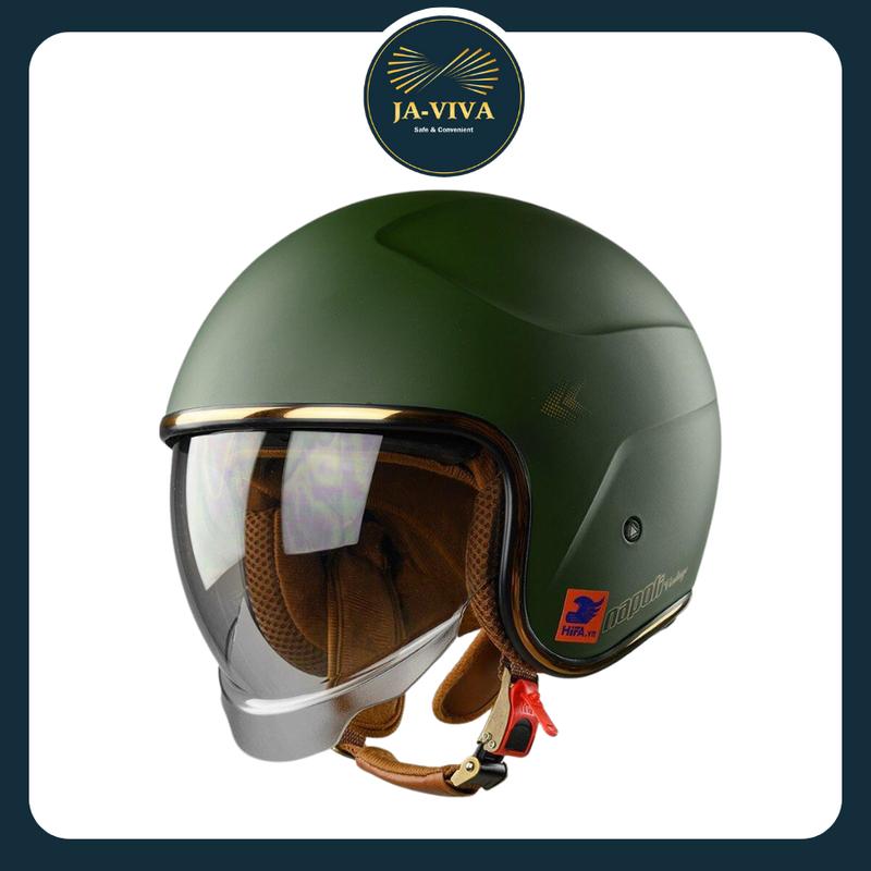 Mũ bảo hiểm kính âm Napoli - Chính Hãng - Thời Trang - Phong Cách có kính giấu nhiều màu dành cho người lớn và trẻ em