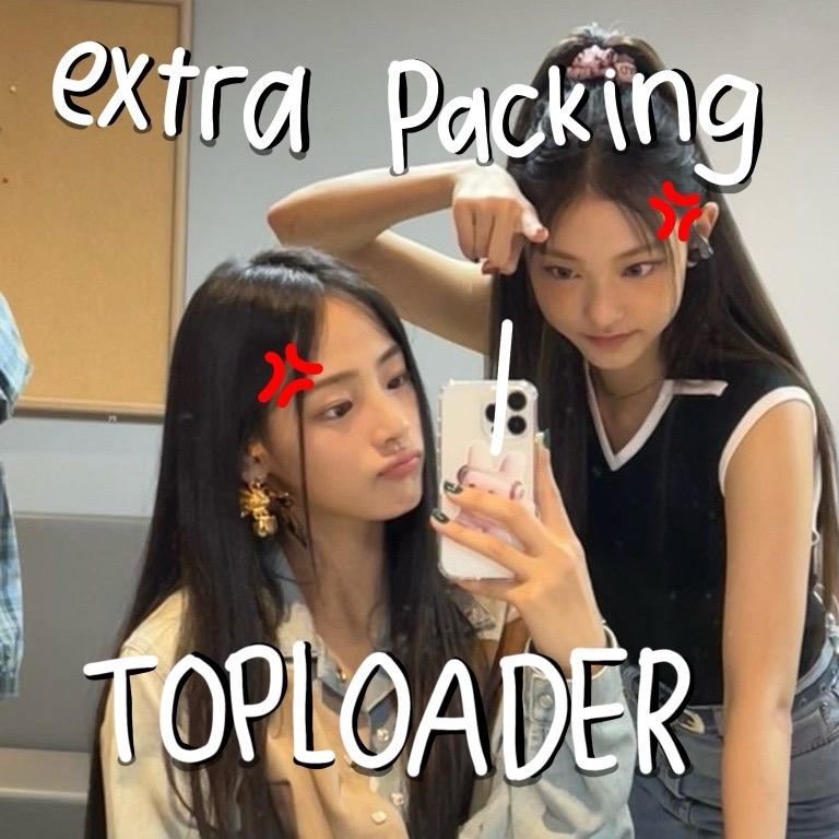 OPSIONAL ! Toploader Extra Packing Photocard Plastic 0