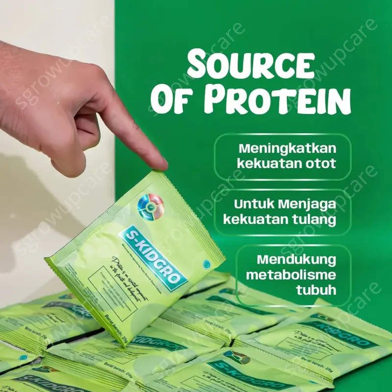 S-KIDGRO Susu Peninggi Badan Terbaik Untuk Anak | Cegah Stunting Sebelum Terjadi | 5 sachet 4