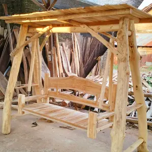 ayunan jati alami ayunan jati glondong ayunan jati antik Kayu