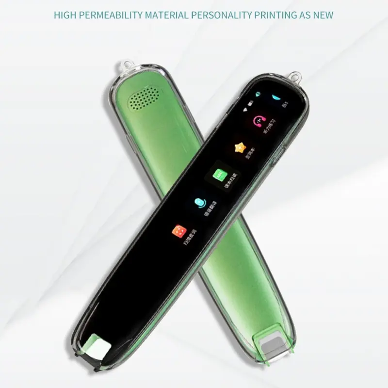 Zho Ốp TPU Trong Suốt, Cho IFLYTEK AIP S10 Bút Ngữ Thuật Túi Đựng Cầm Tay Vỏ Hộp Bảo Vệ Túi Nén 1
