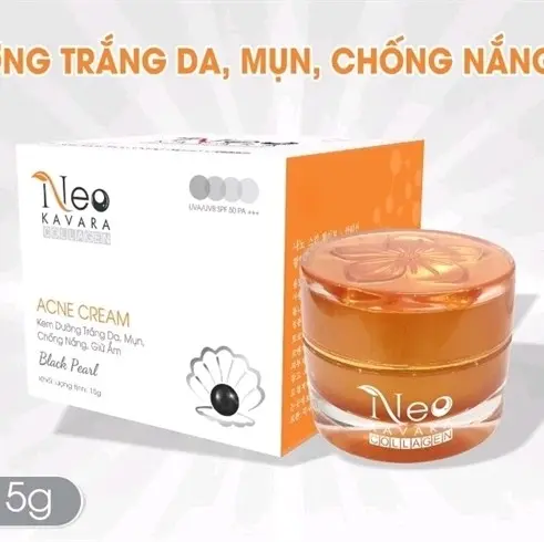 Kem Neo Kavara Collagen dưỡng trắng da ,mụn chống nắng, giữ ẩm (15g)