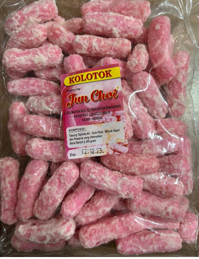 Gambar Snack Kolotok Pink Manis Jun Choi Singkawang Kalimantan Barat dari Aha Borneo Kab. Sambas Tokopedia