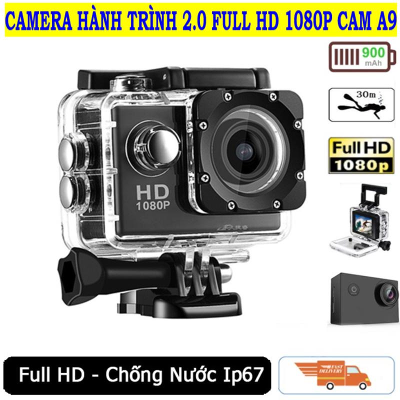 CAMERA Hành Trình Đi Phươt A9 -Camera Hành Trình 1080 Sports Cao Cấp Chống Nước 4K Giúp Bạn Lưu Lại Những Chuyến Đi Chơi Du Lịch...Bảo Hành Lỗi 1 Đổi 1 6
