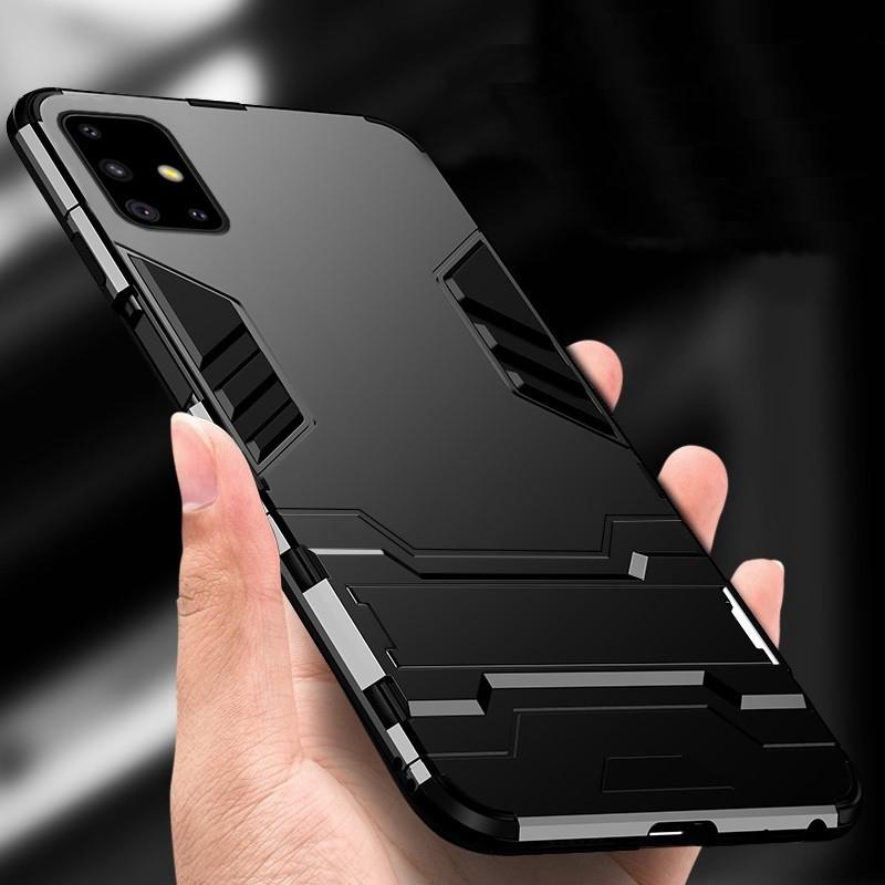 Ốp Lưng cho SAMSUNG M51/A31/A51/A71 Chống Sốc Màu Đen