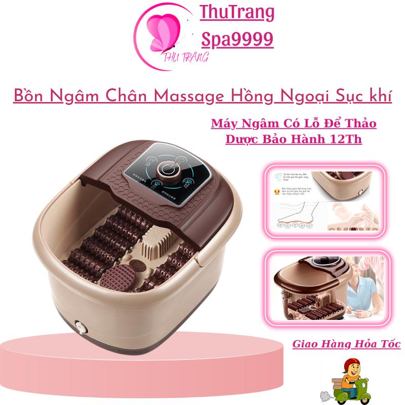 Chậu Ngâm Chân, Bồn Ngâm Chân ADORA Có Sục Khí | Bồn Massage Chân Hồng Ngoại…