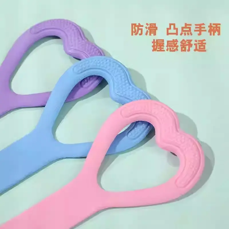 Dụng Cụ Kéo Giãn, Hình Số 8, Mẫu Mới, Dành Cho Nữ, Mở Lưng, Tập Vai, Eo Thon, Thần Yoga, Dây Co Giãn Dày, Làm Bằng Silicon, Dây Co Giãn Lưng dây  kháng  lực  số  8 bộ  dây  kháng  lực dây  tập  bụng  tại  nhà dây  tập  vai  lưng 2