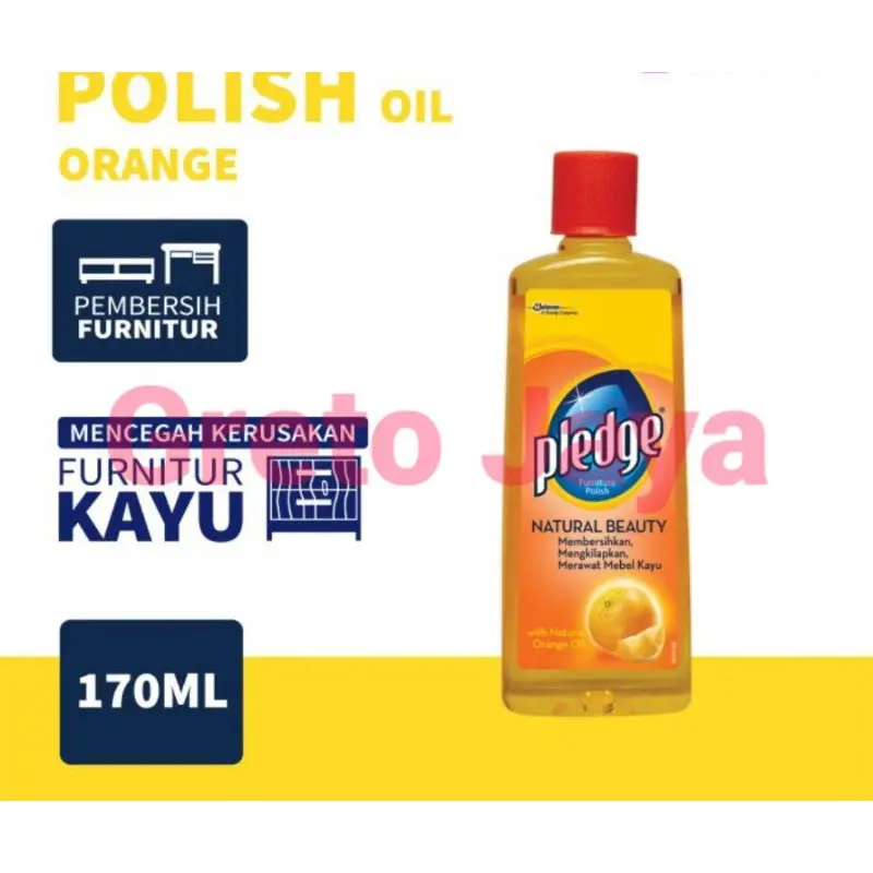 Refil Pledge Oil Polish Pembersih Mebel Furniture Kayu Pengkilap Wood Refill Cairan Perawatan Meubel Interior Eksterior 2