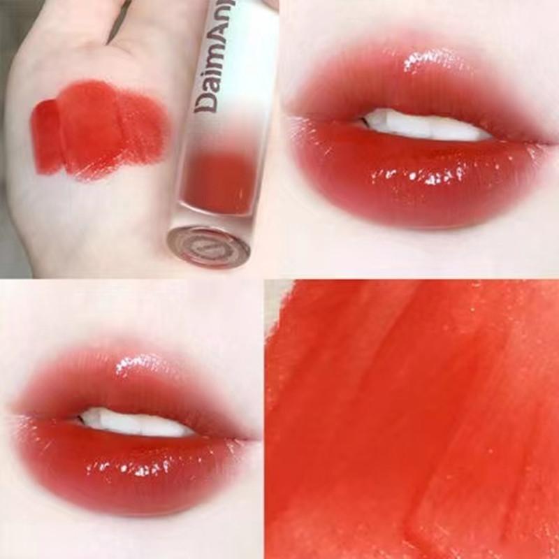 Product Introduction of ลิปจูบไม่หลุด สีชมพูสูด สีแดงเชอรี่ เนื้อทิ้นท์ ลิปสติก แบบกันน้ำ 4