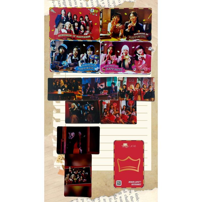 25 PCS Photocard JKT48  2 SISI 3