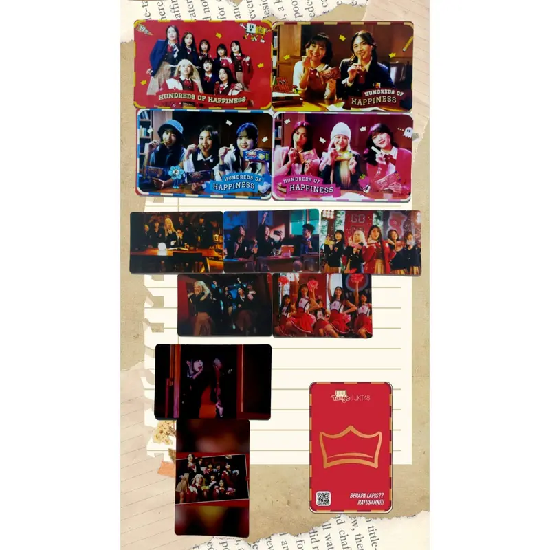 25 PCS Photocard JKT48  2 SISI 3