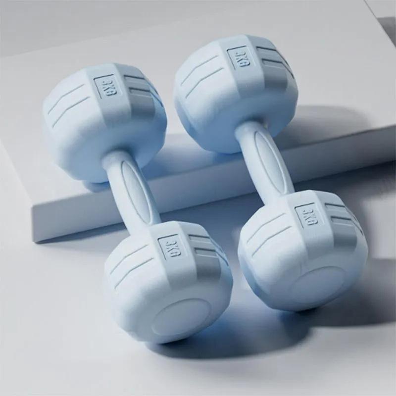 2 Pcs Small Washable Dumbbells 1kg/2kg/3kg Women'S Dumbbell Set ...