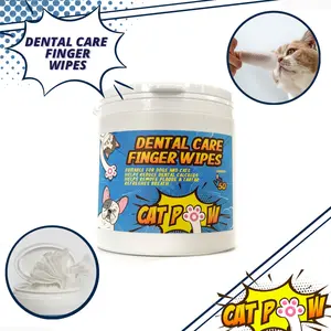 CATPOW Dental Care Finger Wipes (Gosok Gigi Anjing & Kucing)