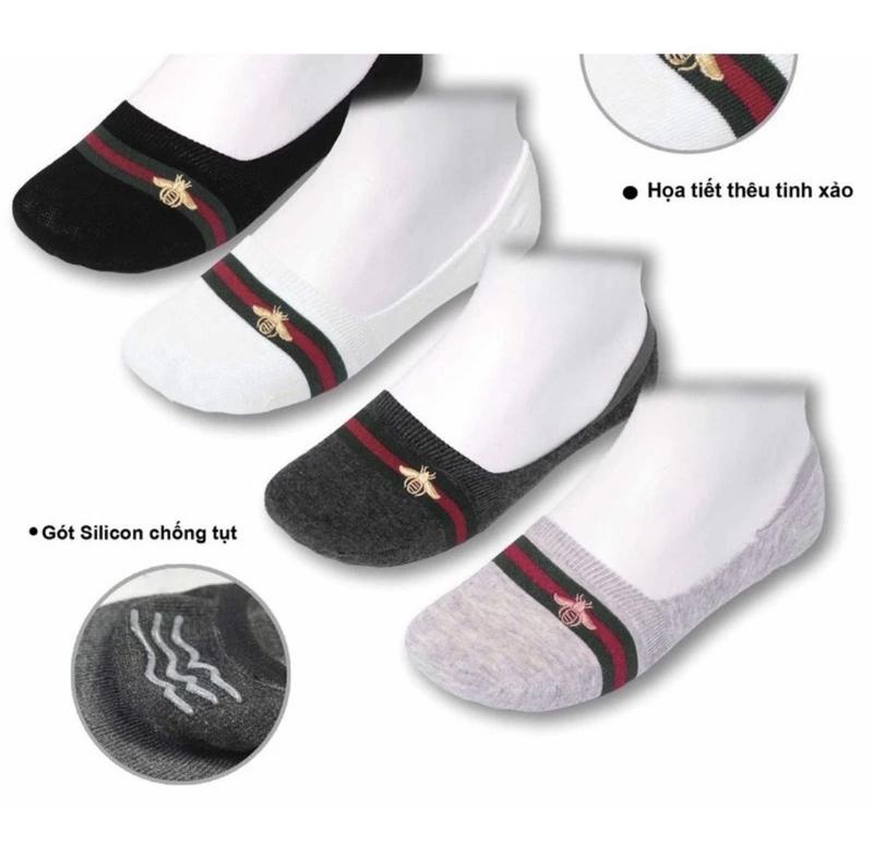  Tất Lười - Vớ Lười Nam Nữ - Chất Cotton-  Chống Hôi Chân - Co Dãn 4 Chiều. 