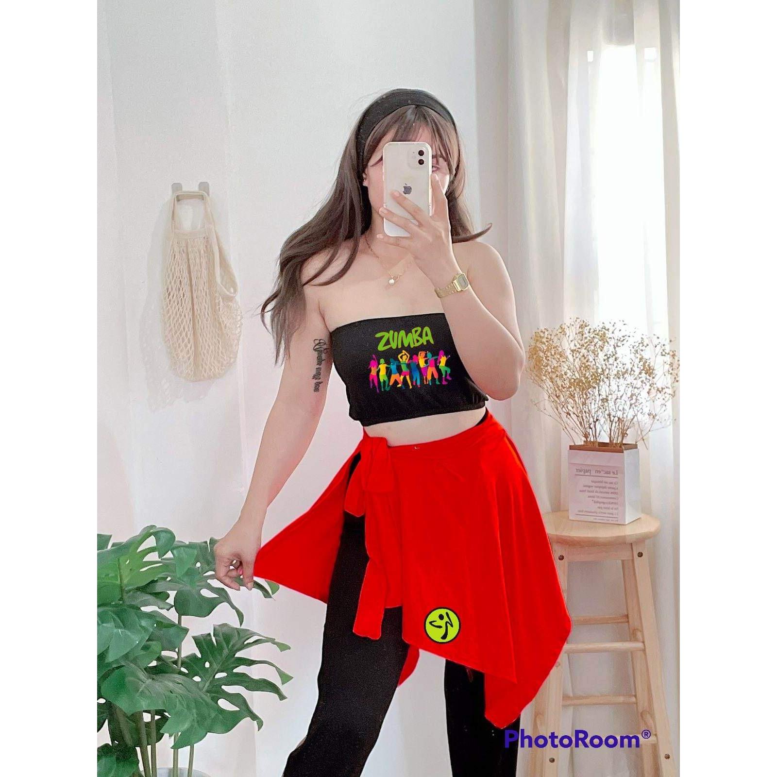 Zumba Überzugsrock oder 3in1 Set Tube Damenbekleidung_voghion.com