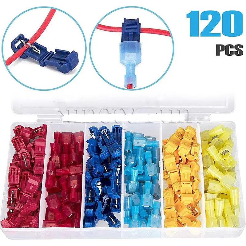 conektor kabel / sambungan kabel tanpa potong Stripping 120 PCS 0
