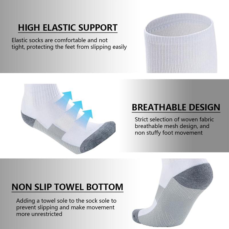 1 Pairs long Soccer Socks Sport Knee High Socks Compression Athletic Socks Athletic Football Socks for Adult Teens 4