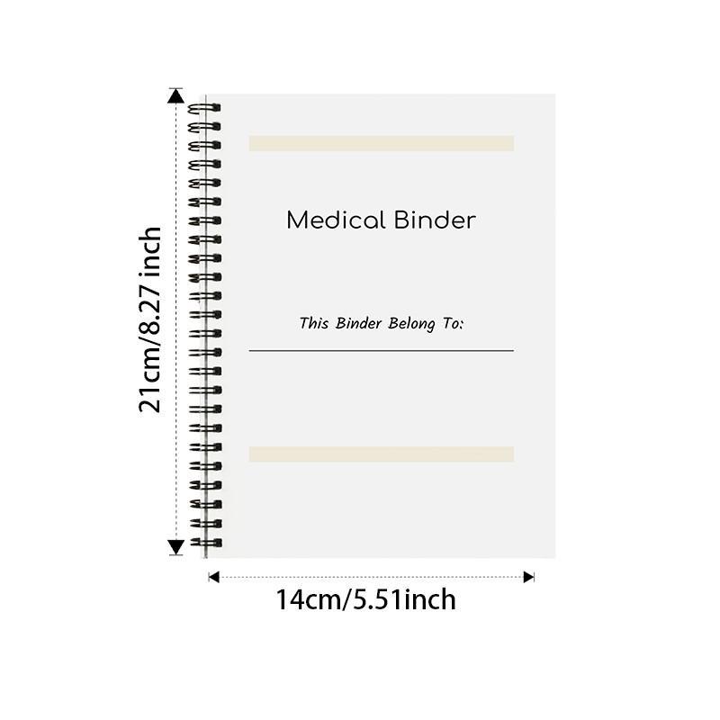 Product Introduction of Medical Binder, 70 Pages Medical Planner Binder, Medical Binder, Medical Log, Medical History Tracker, Medical Records, Health Binder 1