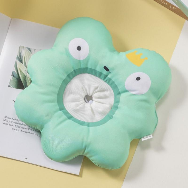 Product Introduction of Pet Accessories Cartoon Pet Elizabeth Collar Frog/Flower Adjustable Cat Recovery Collar Soft Warm Cat Protection Collar For Cats Dog 10