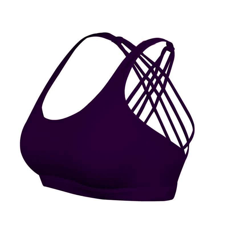 Spring/Summer Cross Back Sports Vest, High Strength Shockproof Underwear, Yoga Fitness Running Bra 3
