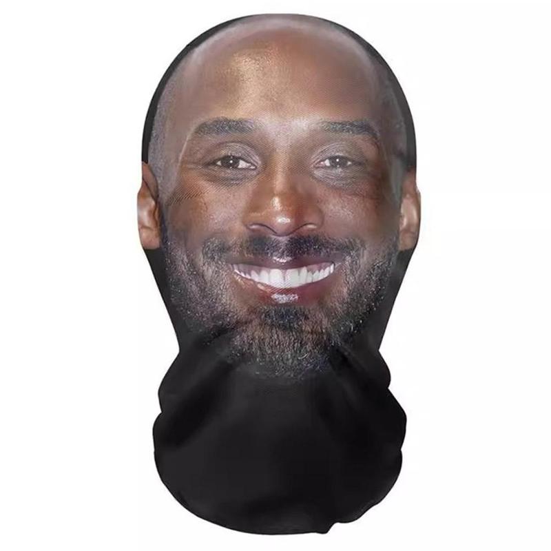 Mặt Nạ Kanye, In 3D, Thiết Kế Liền Mạch Phù Hợp Với Mọi Khuôn Mặt, Mặt Nạ Vui Nhộn Khăn Trùm Đầu, Khăn Quàng Đi Xe Đạp, Mũ Đội Đầu Hóa Trang, Mũ Trùm Đầu Hip Hop 7