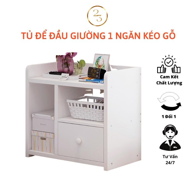 Tủ Đầu Giường, Tab Đầu Giường Gỗ MDF Cao Cấp Siêu Bền, Kiểu Dáng Hiện Đại, Sang Trọng, Tiện Lợi