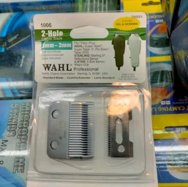 Mata Pisau Cukur Rambut Wahl Super Taper Pro Basic Free 1 Botol