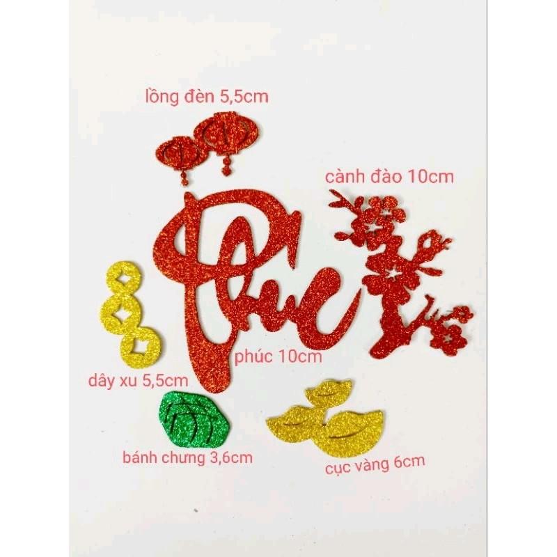 Combo Phuc Loc Tho Phat Tai Xuan Tet và phụ kiện dán trang trí Tết 4