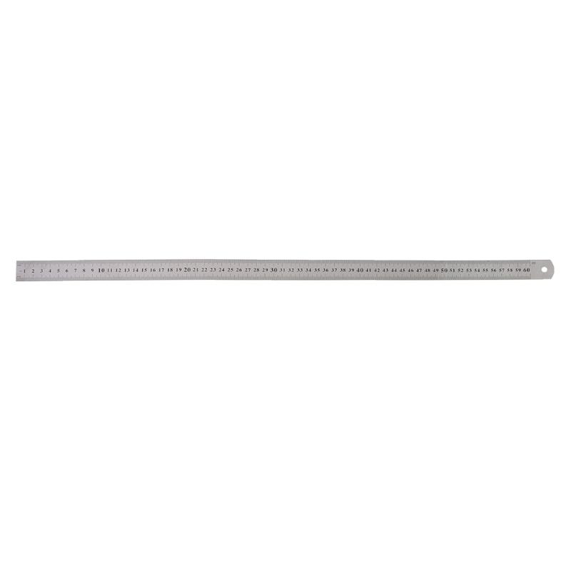 Multi-purpose 60CM Metal Straight Ruler Stainless Steel Rule - TikTok ...