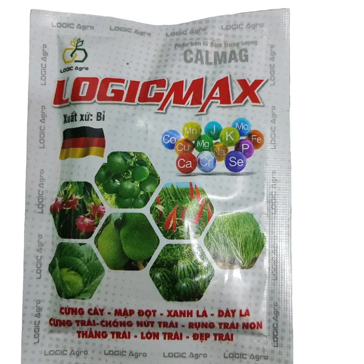 Phân bón lá Calmag chứa đạm trung lượng 55gram