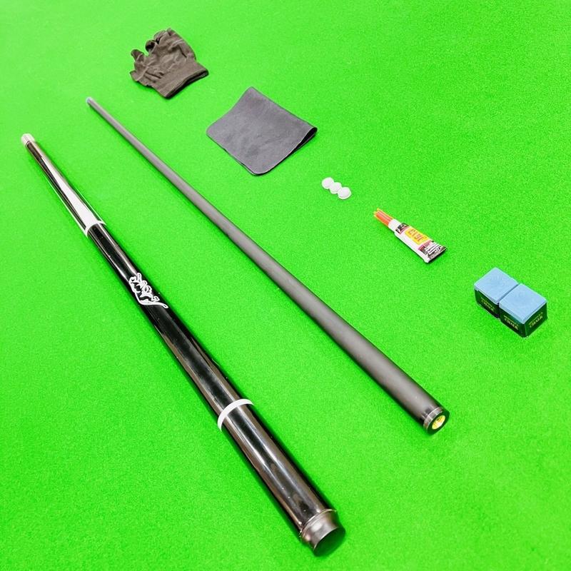 Product Introduction of New Upgrade Black Panther Black Technology Removable Split Carbon Billiard Cue Entry Level Snooker Small Medium Large Table Tennis 5