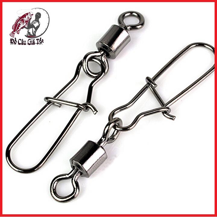 Set 20 Cái Khóa Linh Chống Xoắn Khóa Link Chữ U DùnG Trong Câu Lure Câu Đài